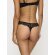 Damen String Pretty Micro String - BLACK