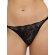 Damen String Crazy Stupid Love - BLACK