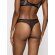 Damen String Palina Cosmic Heartbeat String - BLACK