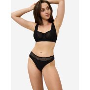 Damen 2-Pack String Feel of Modal - BLACK
