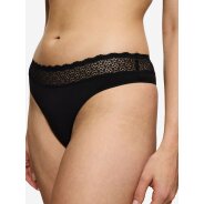 Damen 3-Pack String Feel of Modal - BLACK