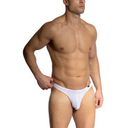 Herren String RED2455 Ministring - white