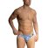 Herren Slip RED2458 Brazilbrief - blue waves