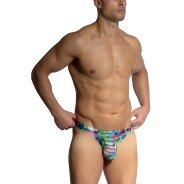 Herren String RED2459 Ministring - pink flower