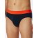 Herren 3-Pack Rioslip 95/5 - nachtblau, atlantikblau, hellrot