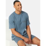 Herren 2-Pack Pyjama Comfort Nightwear - graphit