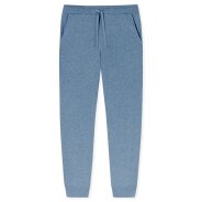 Herren 2-Pack Pyjama Modern Nightwear - blau-jaspe