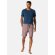 Herren Pyjamashorts Mix + Relax - hellrot