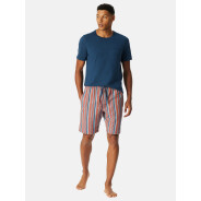 Herren Pyjamashorts Mix + Relax - hellrot