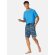 Herren Pyjamashorts Mix + Relax - indigo