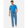 Herren Pyjamahose Mix + Relax - aquarium