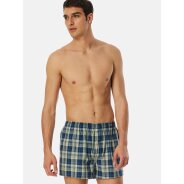 Herren 2-Pack Boxershorts Multi - Blau-Grün