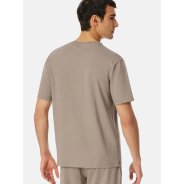 Herren Pyjamaoberteil Mix + Relax - clay