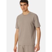 Herren Pyjamaoberteil Mix + Relax - clay
