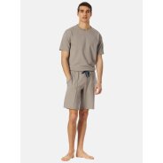 Herren Pyjamashorts Mix + Relax - clay