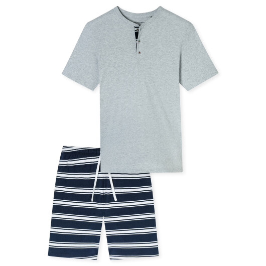 Schiesser Herren Pyjama Casual Nightwear