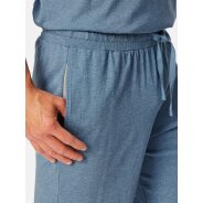 Herren Pyjama Modern Nightwear - blau-jaspe