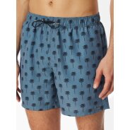 Herren Badeshorts Ocean Swim - atlantikblau