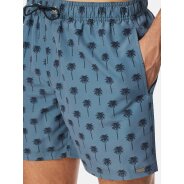 Herren Badeshorts Ocean Swim - atlantikblau