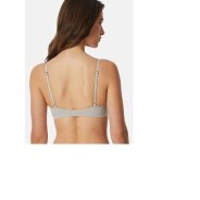 Damen Bügelloser BH Invisible Soft Padded - grau-jaspe