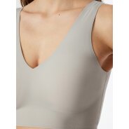 Damen Bustier Invisible Soft Padded - grau-jaspe