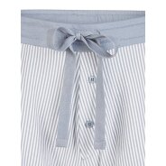 Damen Pyjamashorts Mix & Match - blue stripe