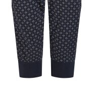 Damen Pyjamahose Mix & Match - navy AOP