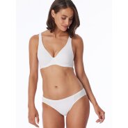 Damen Rioslip Air blickdichte Spitze - weiss