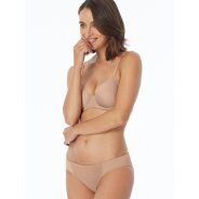 Damen Rioslip Air blickdichte Spitze - maple
