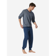 Herren 2-Pack Pyjama Comfort Essentials - blau