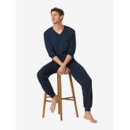 Herren 2-Pack Pyjama Comfort Essentials - nachtblau
