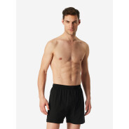Herren 2-Pack Boxershorts Basic - schwarz