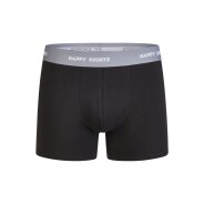 Herren 3-Pack Retro Boxershorts Jersey - grey-black-khaki