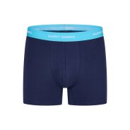 Herren 2-Pack Retro Boxershorts Jersey - solid navy - green