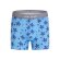 Herren 2-Pack Retro Boxershorts Jersey - palm print - navy