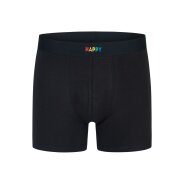Herren 2-Pack Retro Boxershorts Jersey - black