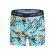 Herren 2-Pack Retro Boxershorts Jersey - flower print - navy