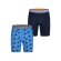 Happy Shorts Herren Langer Boxer Jersey Boxer Briefs
