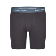 Herren 2-Pack Langer Boxershorts Jersey Boxershorts Briefs - stripes