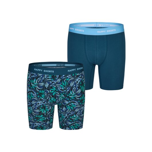 Happy Shorts Herren Langer Boxer Jersey Boxer Briefs