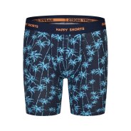 Herren 2-Pack Langer Boxershorts Jersey Boxershorts Briefs - Palms 2