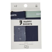 Herren 2-Pack Langer Boxershorts Jersey Boxershorts Briefs - Palms 3