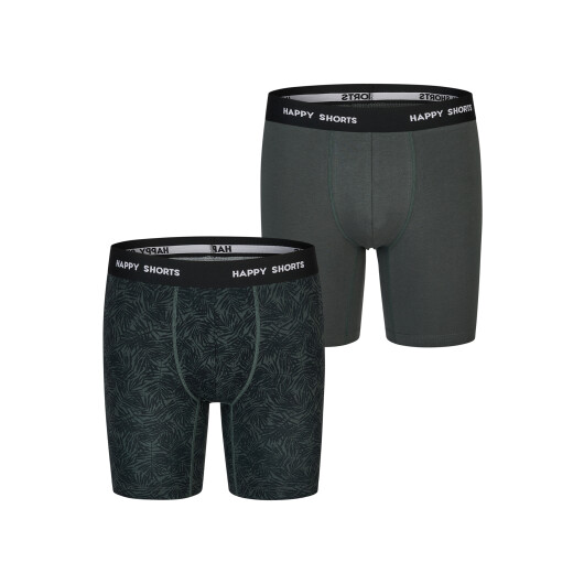 Happy Shorts Herren Langer Boxer Jersey Boxer Briefs