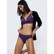 Triumph Damen Tai-Slip Feel of Modal - ROYAL PURPLE - Größe L