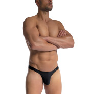 Herren String RED2476 Ministring - black