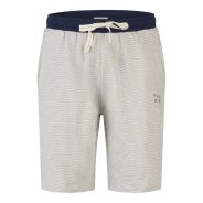 Herren 2-Pack Pyjama Shorty - marine-grau