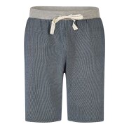 Herren 2-Pack Pyjama Shorty - grau-marine