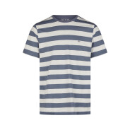 Herren Pyjama Shorty - streifen-slub - Größe M