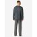 Herren Pyjama Comfort Essentials - dunkelgrau - Größe 54