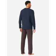 Herren Pyjama Comfort Essentials - dunkelblau - Größe 48